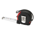 Cinta métrica publicitaria personalizado con el logo FiveMeter 5M color rojo tercera vista