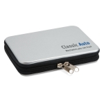 Set de herramientas en estuche de presentación personalizado ToolMan color negro vista principal tercera vista