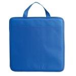 Almohadilla publicitaria plegable non-woven con bolsillo Vipbox color azul