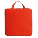 Almohadilla publicitaria plegable non-woven con bolsillo Vipbox color rojo