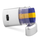 Pinturas publicitarias de banderas para la cara Fanclub color azul segunda vista