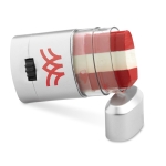 Pinturas publicitarias de banderas para la cara Fanclub color blanco vista principal segunda vista