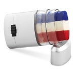 Pinturas publicitarias de banderas para la cara Fanclub color azul real tercera vista