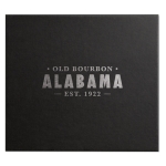 Petaca personalizada para publicidad con 2 vasos 200ml Uptown color plateado mate vista principal segunda vista