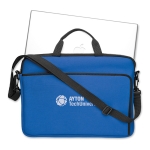 Bolsa para portátil personalizada de neopreno con bandolera 14” Neosho vista principal segunda vista