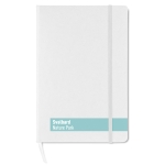 Libretas publicitarias de papel cuadriculado A5 cuadros Cuadrants color blanco vista principal