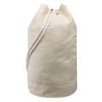 Macuto personalizado de algodón de 200 g/m2 de color beige Organic color beige segunda vista