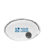 Bolsa caliente para masaje terapéutico en forma de ovalo Calidum color transparente vista de impresión