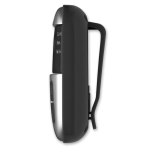 Podómetro personalizado con clip para publicidad Colors color negro cuarta vista