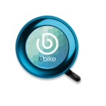 Timbre de bicicleta personalizado en varios colores Colors color azul vista principal segunda vista