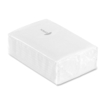 Paquete de pañuelos personalizado en tamaño mini Sneeze color blanco tercera vista