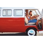 Set de 2 parasoles para coche personalizados con ventosas Shadow color negro vista bodegón