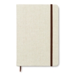 Cuadernos personalizados de tapa rústica A5 hojas a rayas Canvas color beige