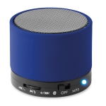 Altavoz personalizado con bluetooth circular de colores Soul color azul real