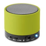 Altavoz personalizado con bluetooth circular de colores Soul color verde lima
