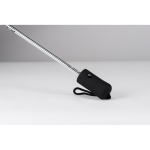 Paraguas corporativo semiautomático en tejido pongee 190T Ø93 Urban color negro tercera vista