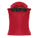 Bolsa de poliéster resistente al agua con capacidad 1,5 litros Bayside color rojo segunda vista