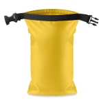 Bolsa de poliéster resistente al agua con capacidad 1,5 litros Bayside color amarillo