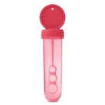 Soplador de burbujas para personalizar con logo Bubbles color rojo