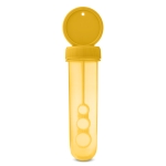 Soplador de burbujas para personalizar con logo Bubbles color amarillo
