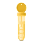 Soplador de burbujas para personalizar con logo Bubbles color amarillo tercera vista