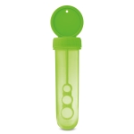 Soplador de burbujas para personalizar con logo Bubbles color verde lima