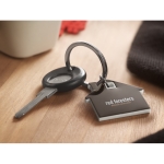 Llavero de merchandising en forma de casa con toque de color Home color blanco vista bodegón principal