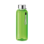 Bidón personalizado reutilizable sin BPA en color 500ml Downtown color verde lima transparente