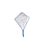 Cometa promocional para colorear con 4 rotuladores Imagine color azul tercera vista