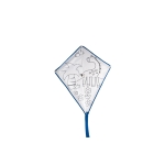 Cometa promocional para colorear con 4 rotuladores Imagine color azul cuarta vista