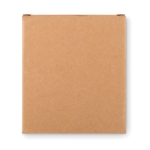 Caja de 4 tizas de colores gruesas en caja para regalar Picasso color beige