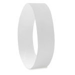 Pulseras Tyvek personalizadas de 19 mm color blanco