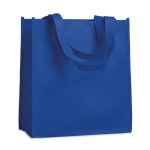 Bolsas serigrafiadas baratas non-woven asas cortas 80g/m2 Colors Short color azul real