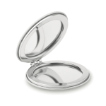 Espejo promocional para empresas en forma circular magnético Cosmo tercera vista