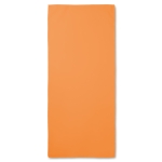 Toalla de microfibra personalizada con funda Microfibra Crossfit color naranja segunda vista