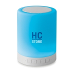 Altavoces publicitarios con Bluetooth y luz de 6 colores Party color blanco vista principal segunda vista