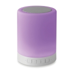 Altavoces publicitarios con Bluetooth y luz de 6 colores Party color blanco cuarta vista