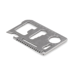 Herramienta multifunción en forma de tarjeta ToolCard color negro