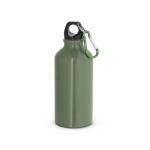 Botella de aluminio pequeña en colores brillantes 400ml color verde militar