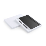 Libreta y boli en estuche de cartón A5 hojas lisas Set Regalo Colorlux color negro primera vista