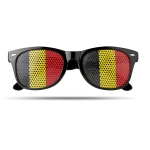 Gafas publicitarias con diseño de banderas de países Fanclub color negro