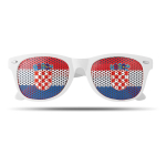 Gafas publicitarias con diseño de banderas de países Fanclub color blanco/azul