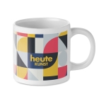 Taza personalizadas a todo color pequeñas de 200ml Sublim Mini color blanco vista principal