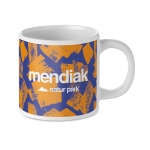 Taza personalizadas a todo color pequeñas de 200ml Sublim Mini color blanco segunda vista principal