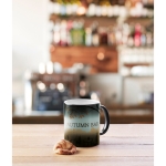 Tazas de cerámica mágicas que muestran logo o imagen 300ml Magic color negro segunda vista bodegón 2