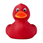 Patito de goma para la bañera personalizado con logo Colors color rojo