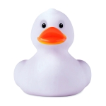 Patito de goma para la bañera personalizado con logo Colors color blanco