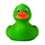 Patito de goma para la bañera personalizado con logo Colors color verde