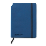 Libreta Uptown color azul vista principal