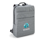 Elegante mochila acolchada para ordenador de 15,6'' GreyLine color gris imagen con logo